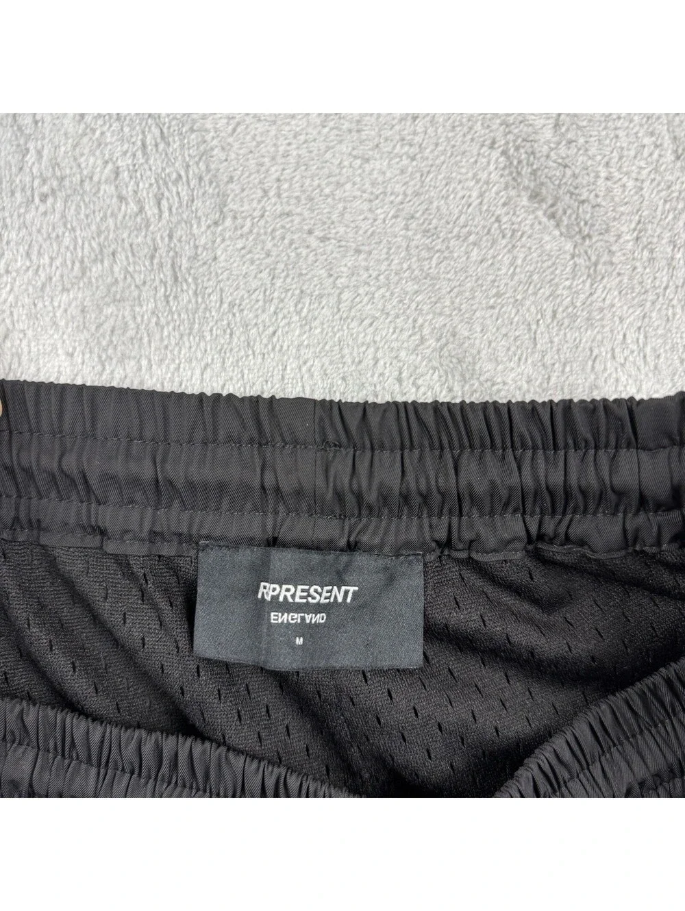 Represent Owners Club Mens M Black Running Shorts Mesh Lined Streetwear Designer
